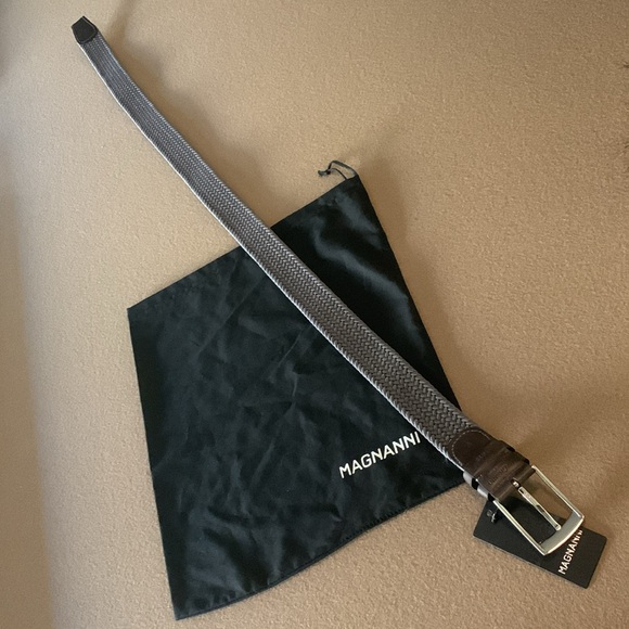 🆕 MAGNANNI MEN'S NADAL
WOVEN BELT - Grey - Small (30-34) - Picture 8 of 9